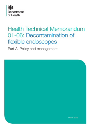 Health Technical Memorandum 01-06: Decontamination Of Flexible Endoscopes